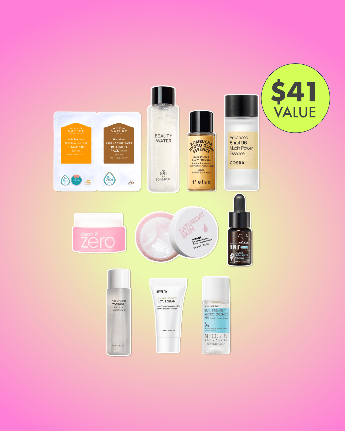 Soko Glam Major Minis Set Skincare Set SOKO GLAM