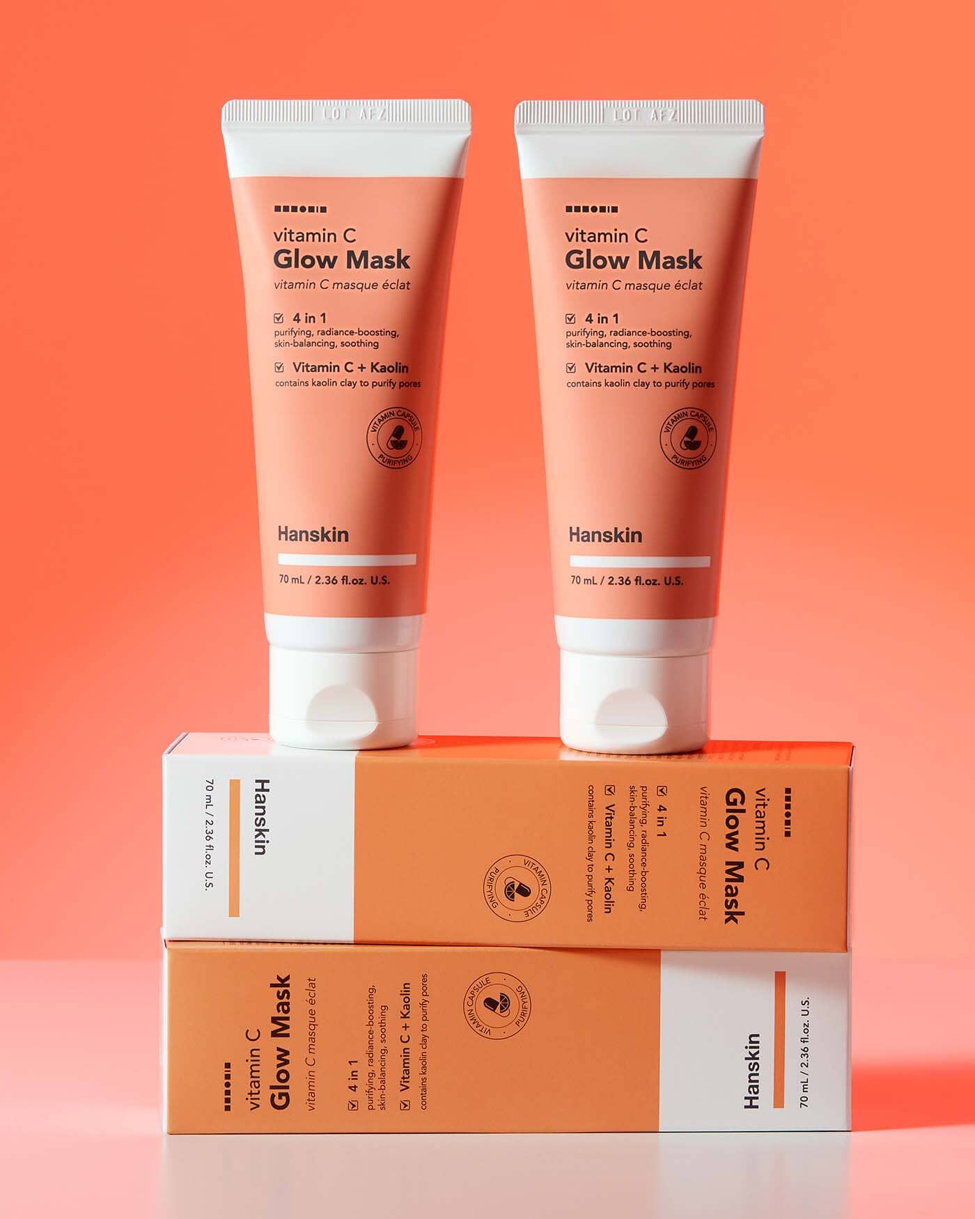 Vitamin C Glow Mask Wash Off Masks HANSKIN