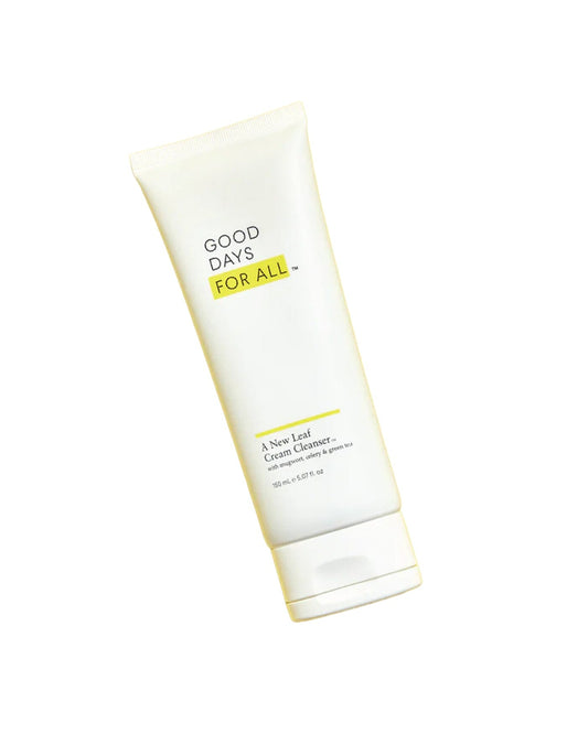 A New Leaf Cream Cleanser Water Cleanser Good Days For All
