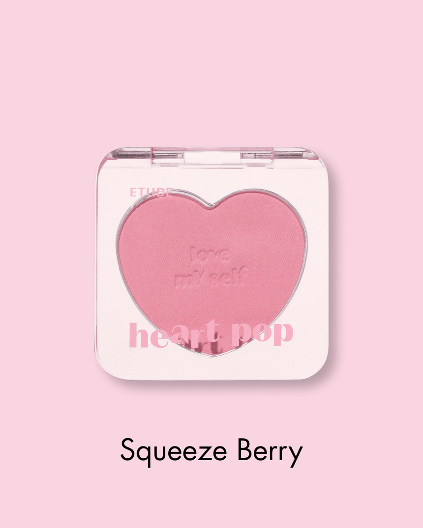 Heart Pop Blusher Blush ETUDE Squeeze Berry 