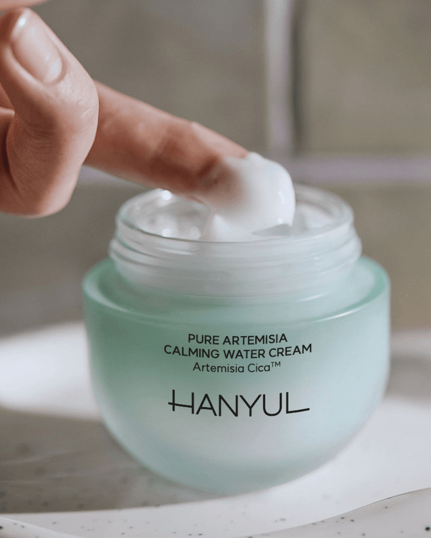 Pure Artemisia Hydrating Calming Water Cream Facial Moisturizer Hanyul 