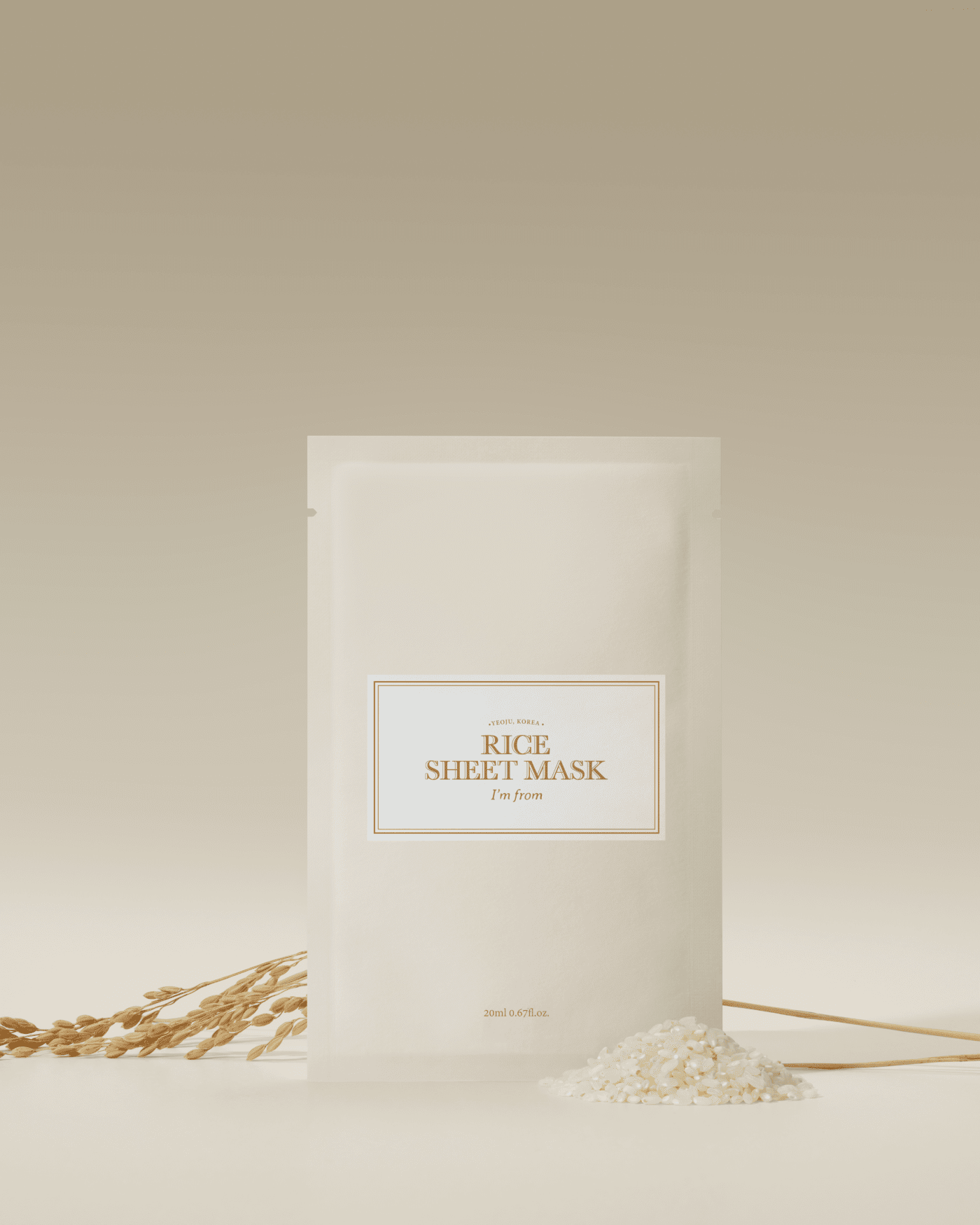 Rice Sheet Mask (Single) Sheet Mask I'M FROM