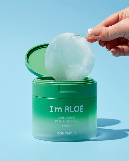 I'm Aloe Skin Calming Instant Mask Pads Toner TONY MOLY