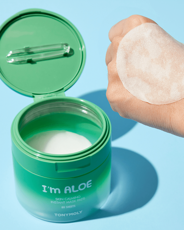 I'm Aloe Skin Calming Instant Mask Pads Toner TONY MOLY