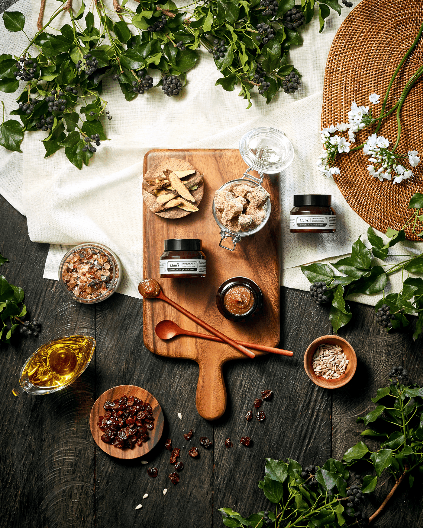 Dear, Klairs Gentle Black Sugar Facial Polish Physical KLAIRS