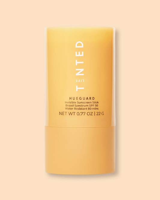 Hueguard Invisible Sunscreen Stick SPF 50 Sunscreen Live Tinted