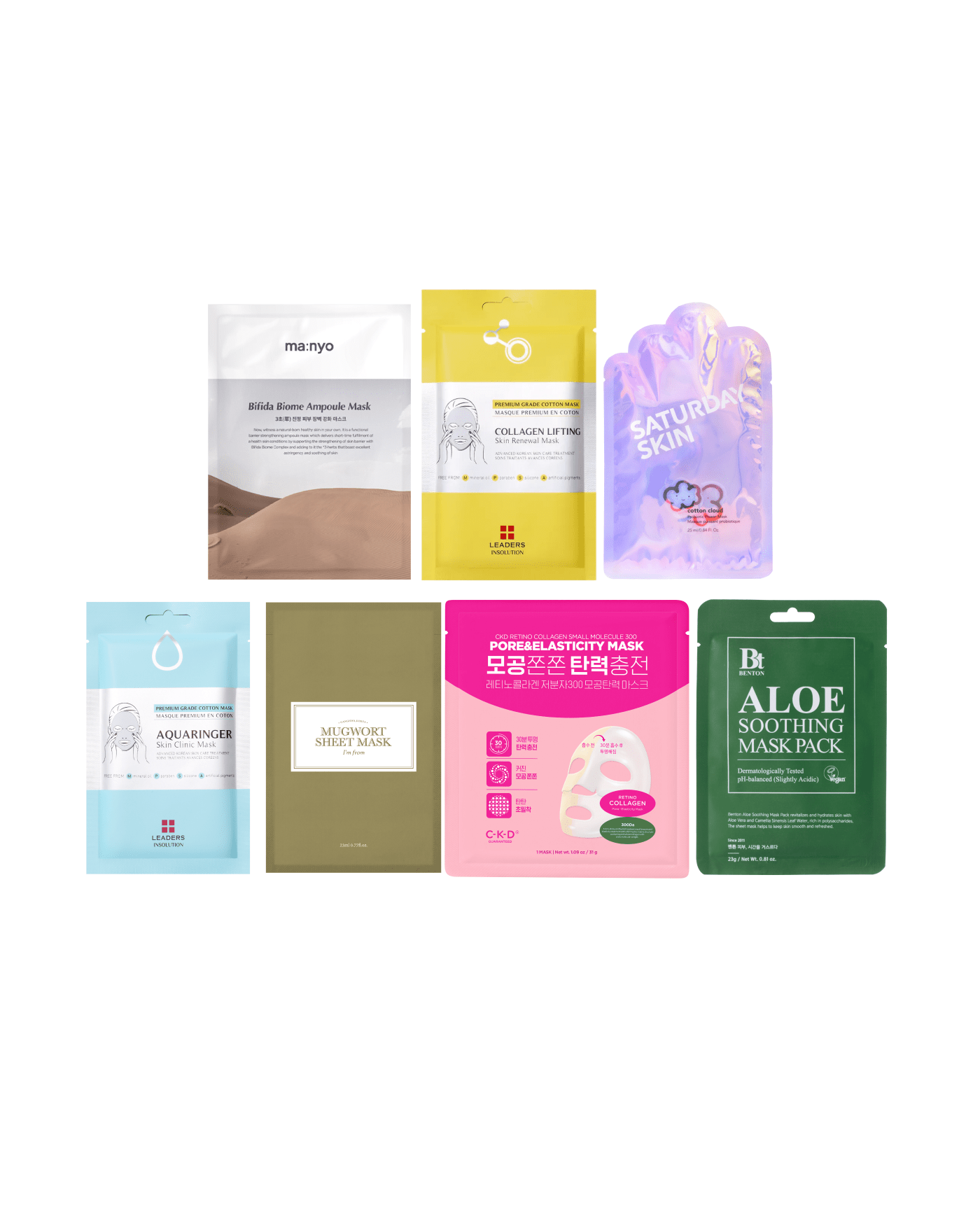 Soko Glam 7-Day Sheet Mask Challenge Set | Soko Glam