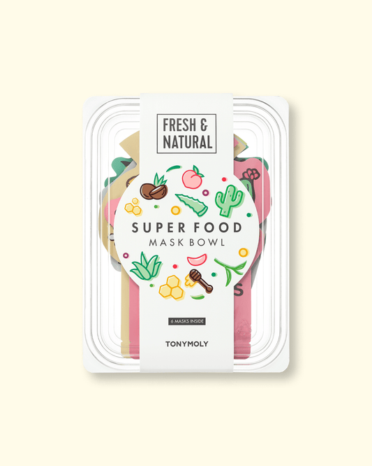 Supefood Mask Bowl Set Sheet Mask TONY MOLY