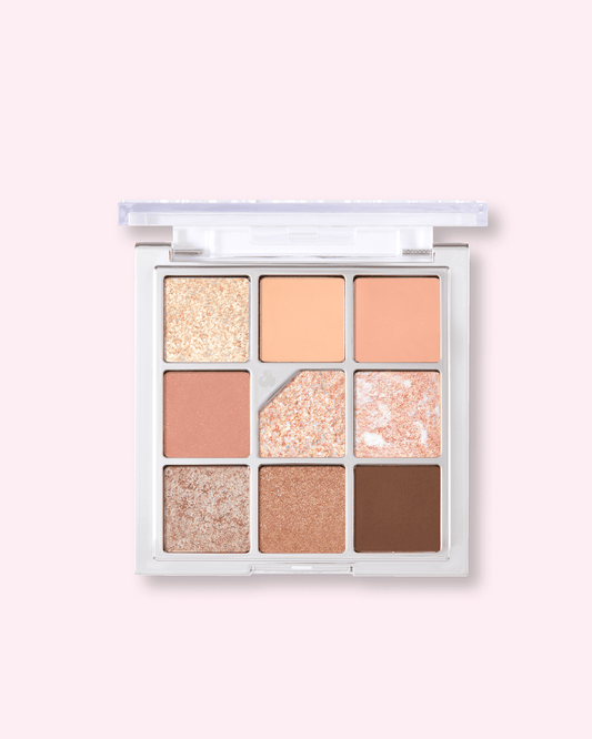 Glitterpedia Eye Palette No3. All of Coral Pink Eyeshadow UNLEASHIA