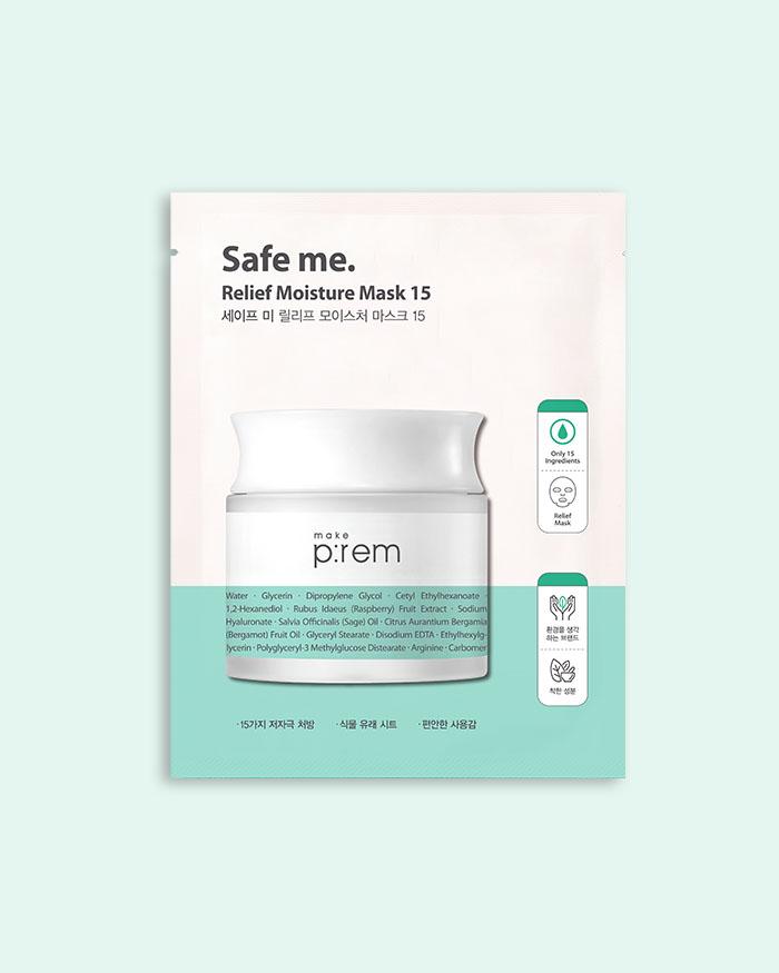 Safe me. Relief moisture mask 15 Product pic