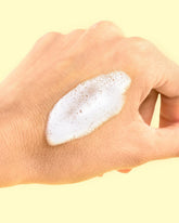 Green Tea Real Fresh Foam Cleanser White and Foamed Texture