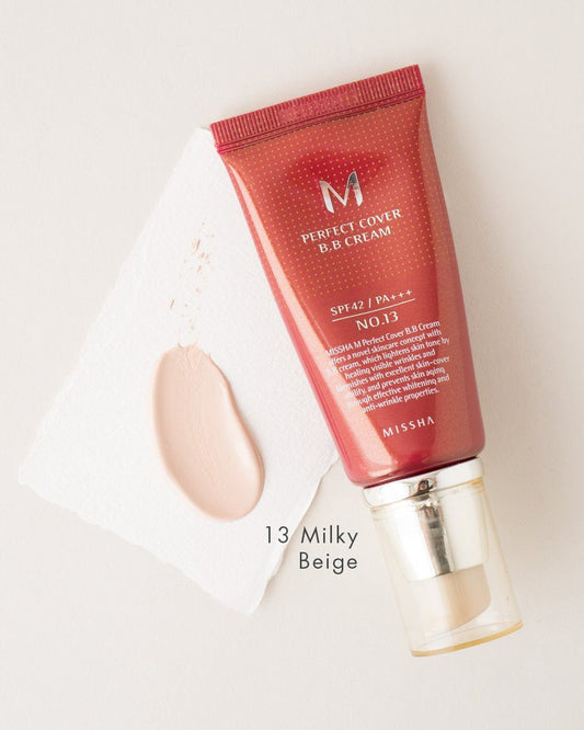 MISSHA Perfect Cover BB Cream SPF 42 PA+++ - 13 Milky Beige