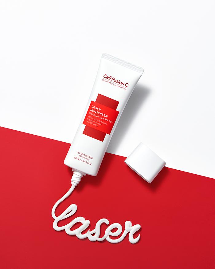 Laser Sunscreen 100 SPF 50+/PA+++ Texture