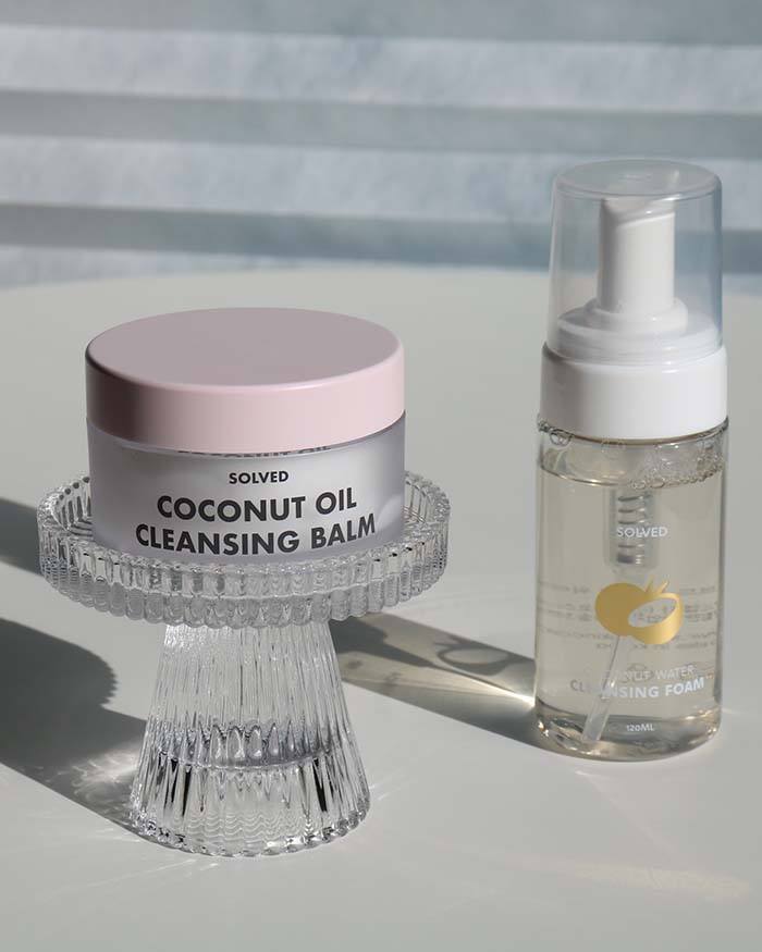 Coconut Oil Cleansing Balm SOLVED SKINCARE 