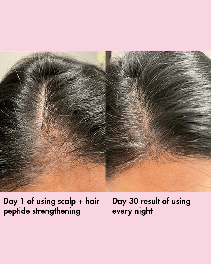 Scalp + Hair Strengthening Peptide Treatment Hair Treatment SATURDAY SKIN 