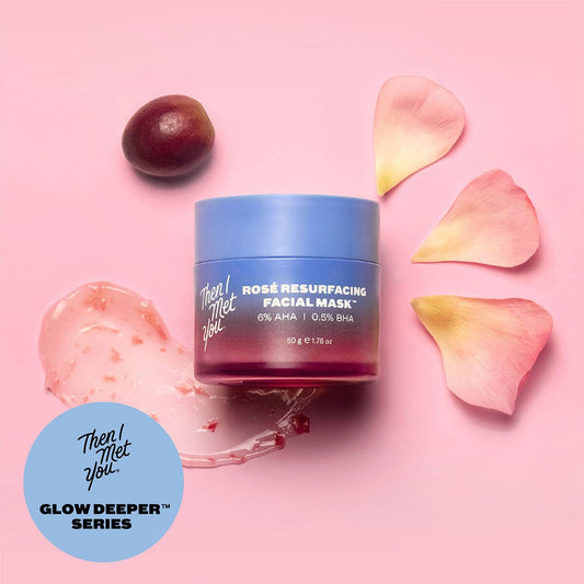 Glow Deeper™ Series: Introducing the Rosé Resurfacing Facial Mask, A Sparkling Facial That Renews After Just One Use