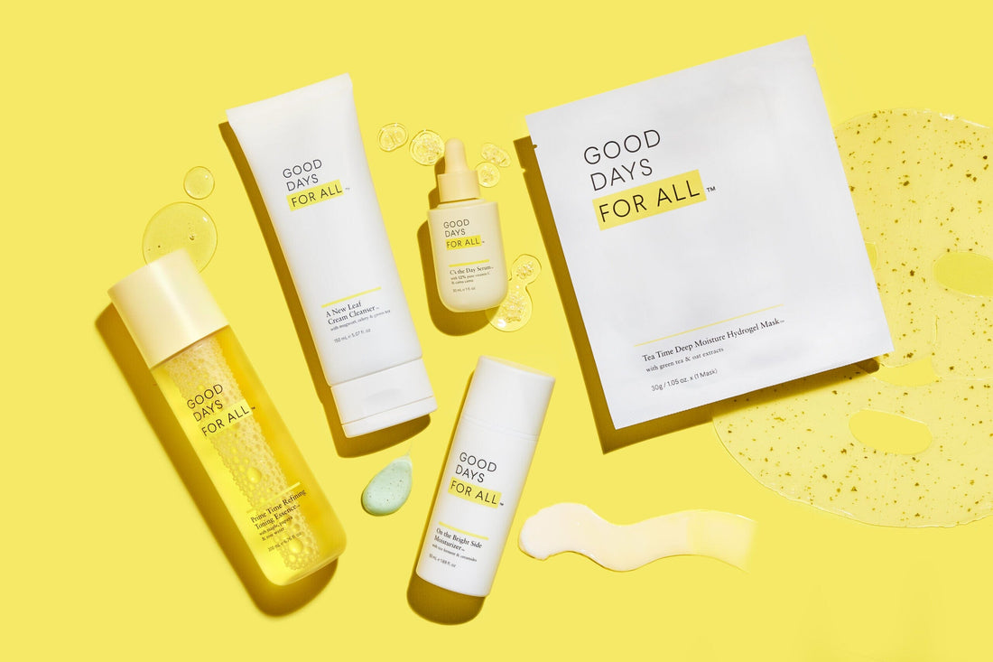 Good Days For All is the Rebranded, Reformulated Skin Care for Every Skin Journey