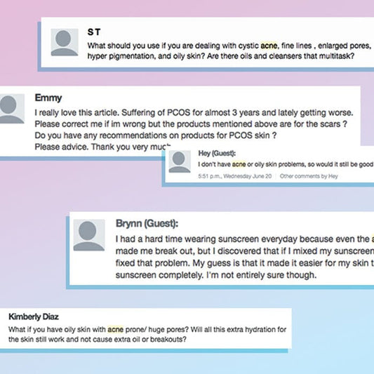 The Questions About Acne We Get Asked ALL the Time