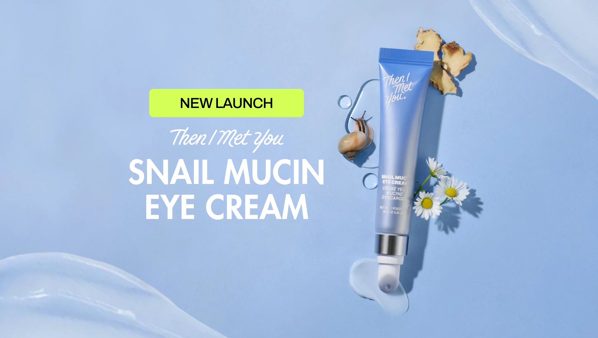 NEW: Snail Mucin Eye Cream!