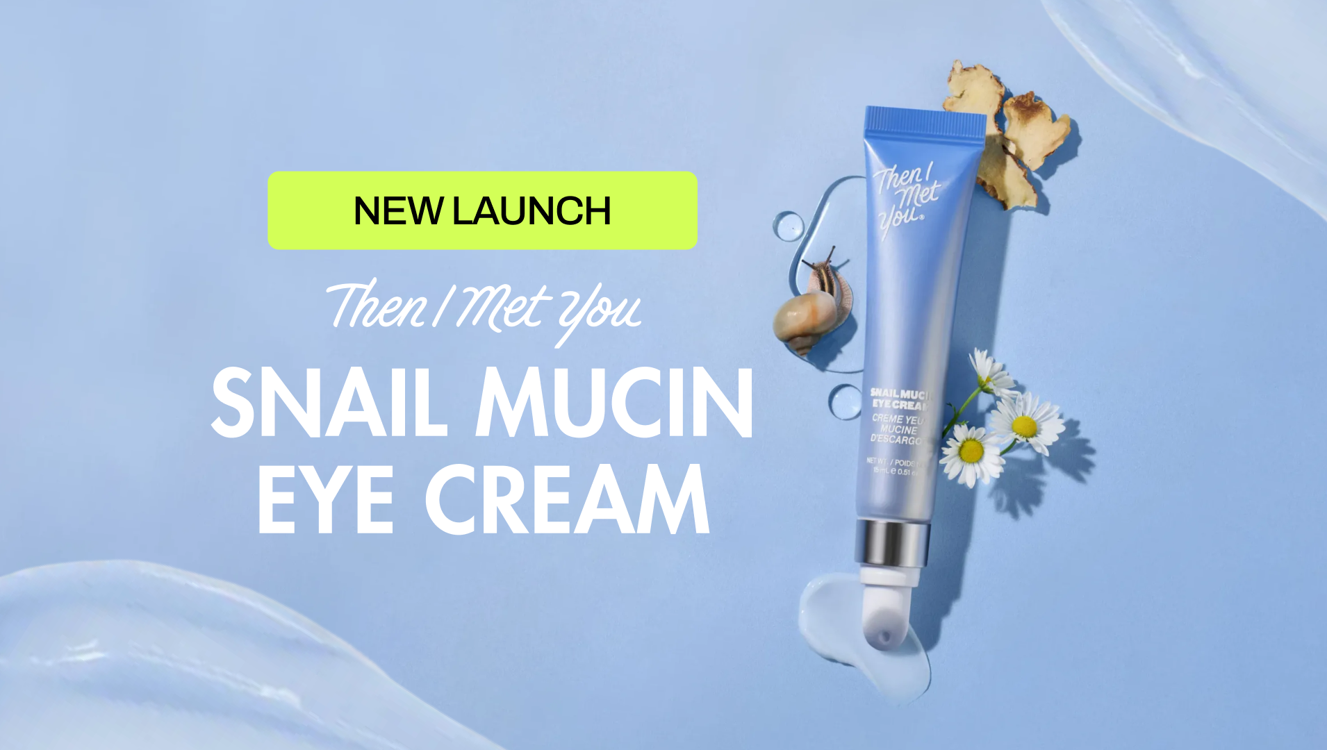 NEW: Snail Mucin Eye Cream!