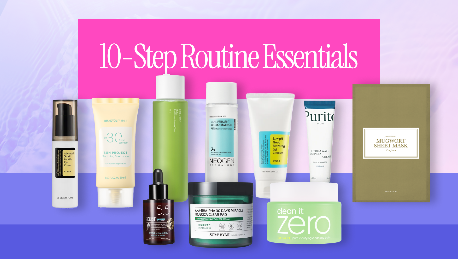 Glass Skin K-Beauty Essentials