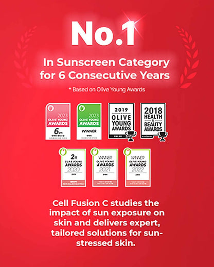 Laser UV Defense Face Sunscreen SPF 50+ (OTC) Sunscreen Cell Fusion C 