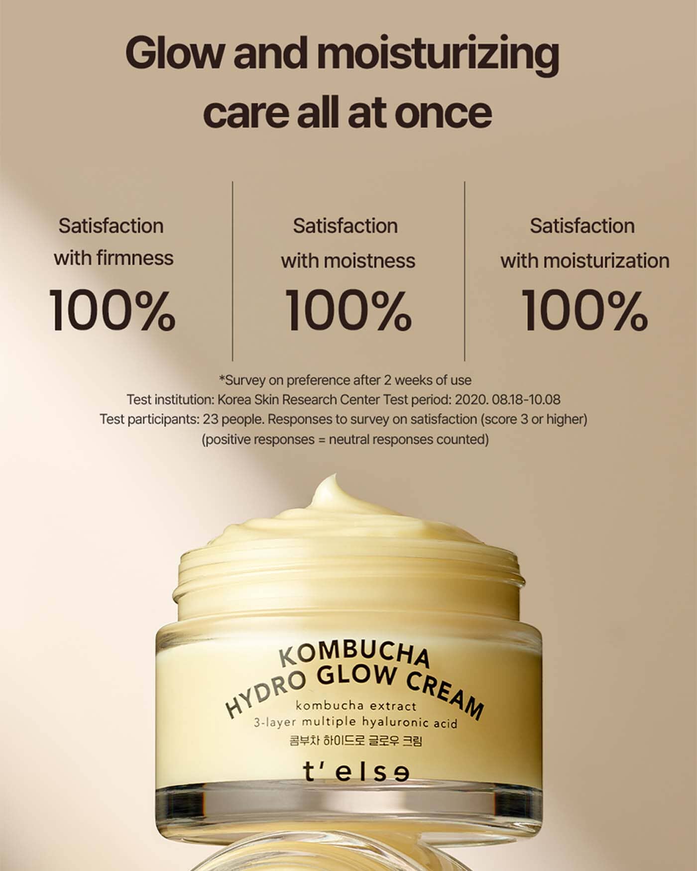 T'else Kombucha Hydro Glow Cream | Soko Glam