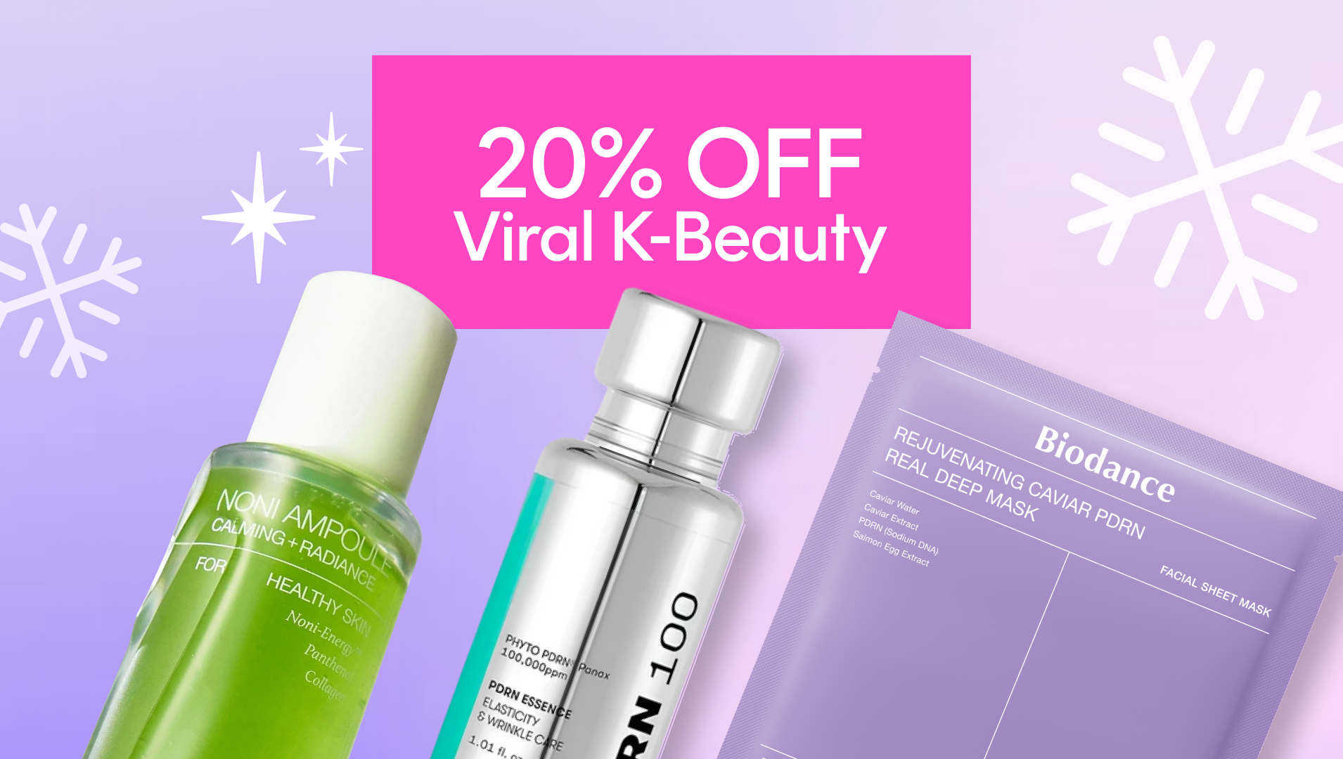 20% Off Viral K-Beauty