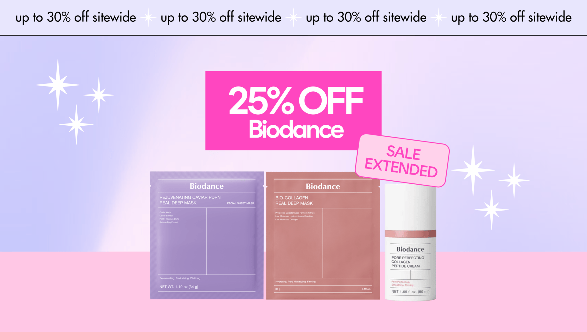 Shop up to 30% OFF Sitewide