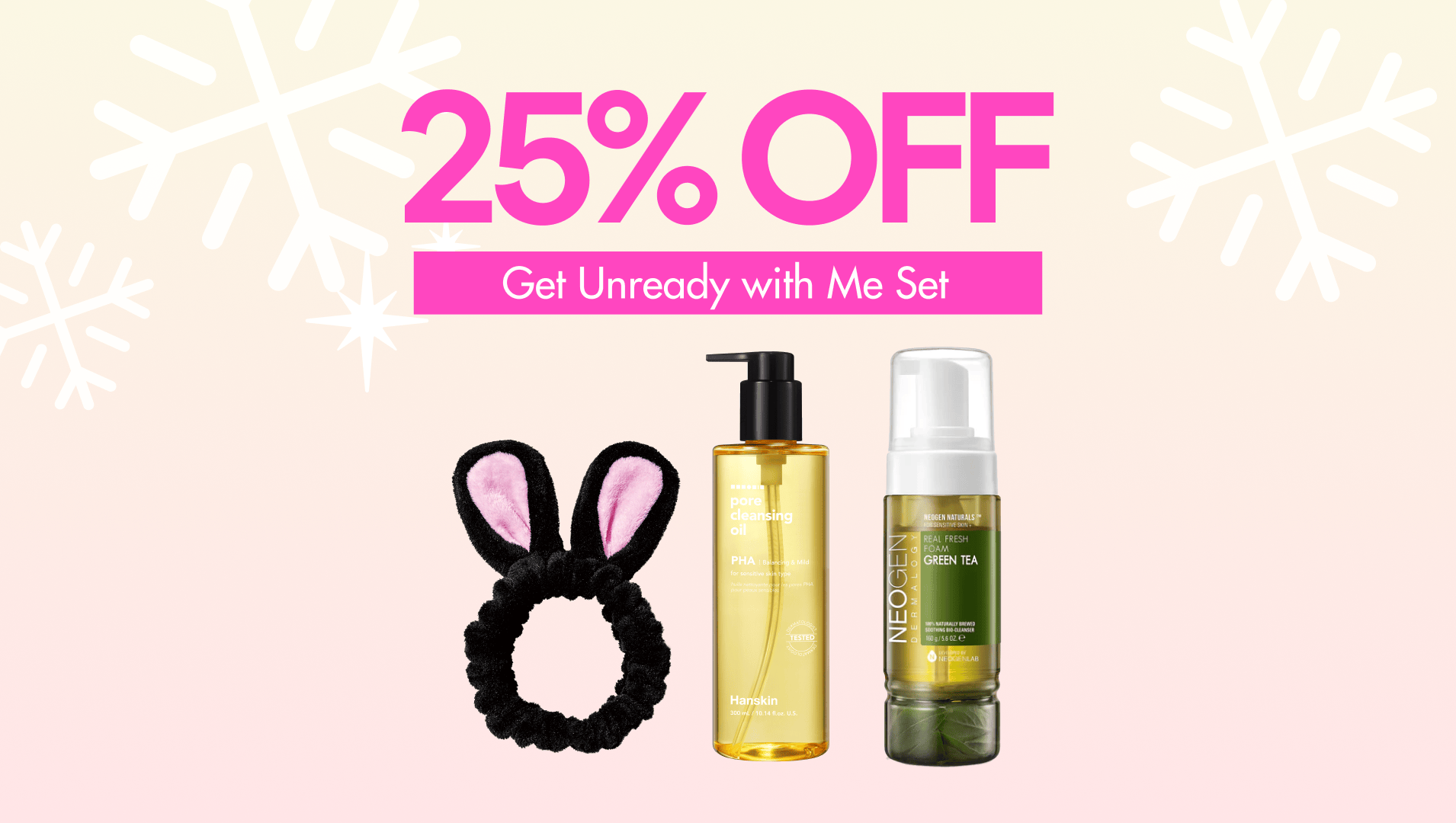 Hurry: Get 25% Off Sets!