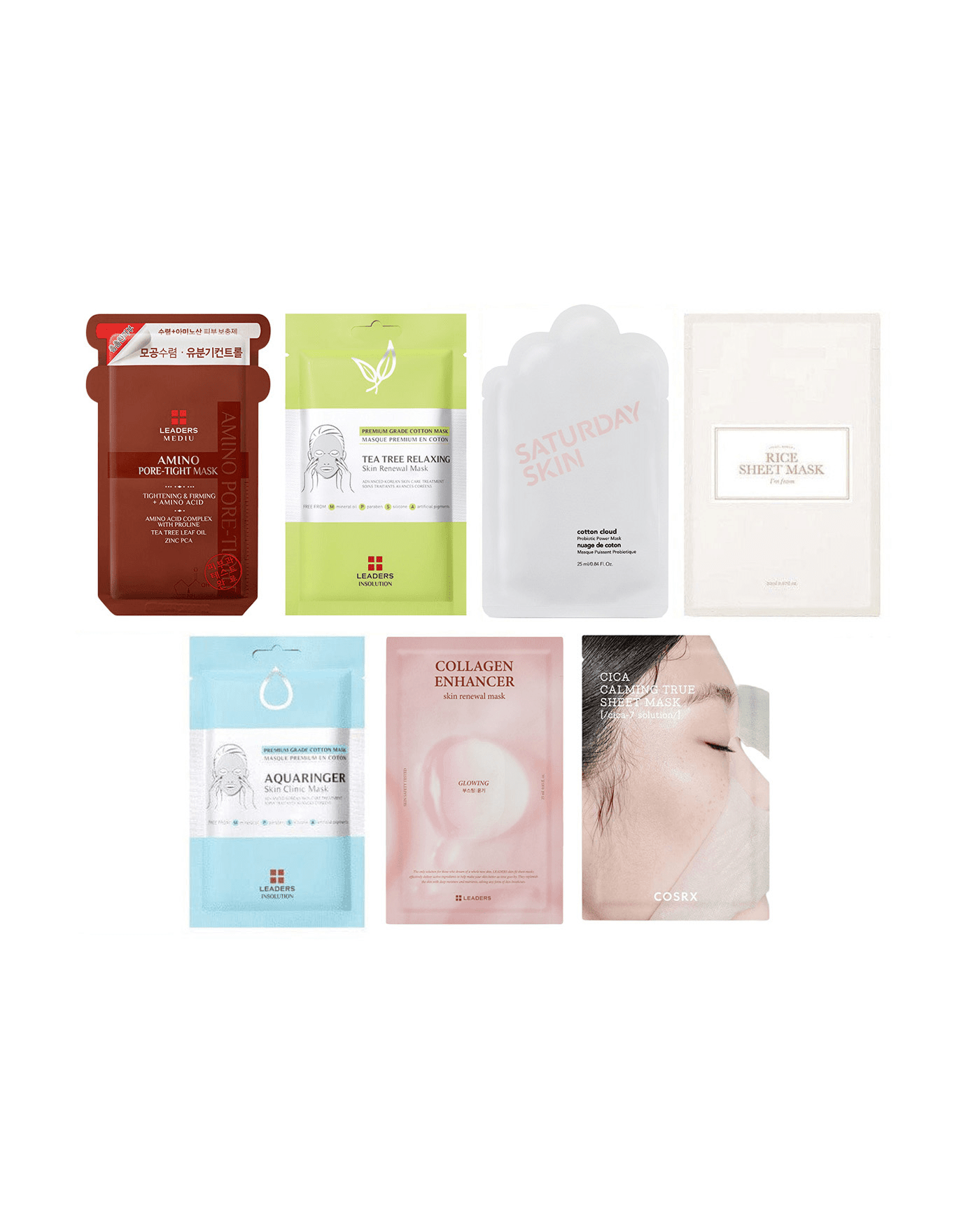 7-Day Sheet Mask Challenge Set