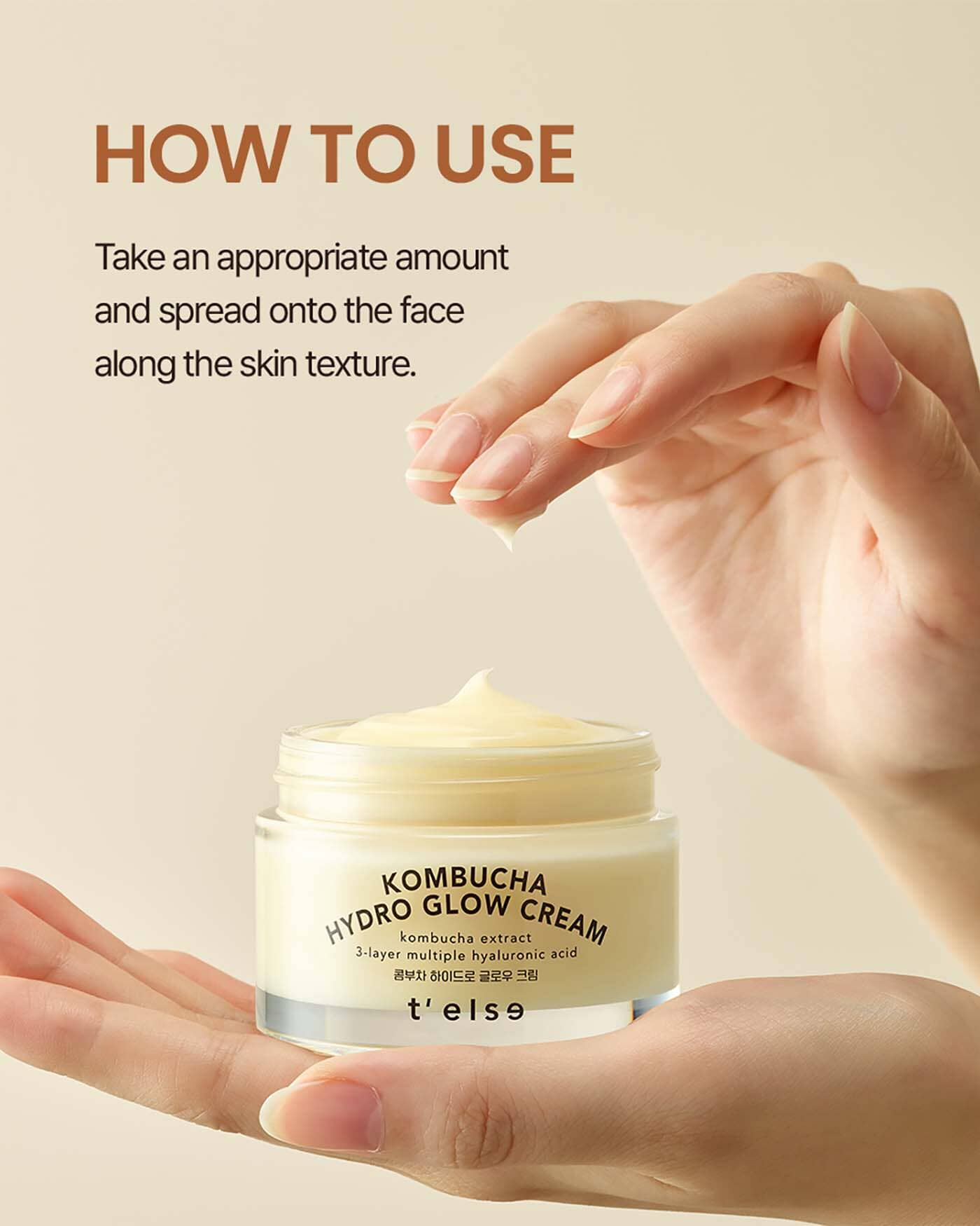 T'else Kombucha Hydro Glow Cream | Soko Glam