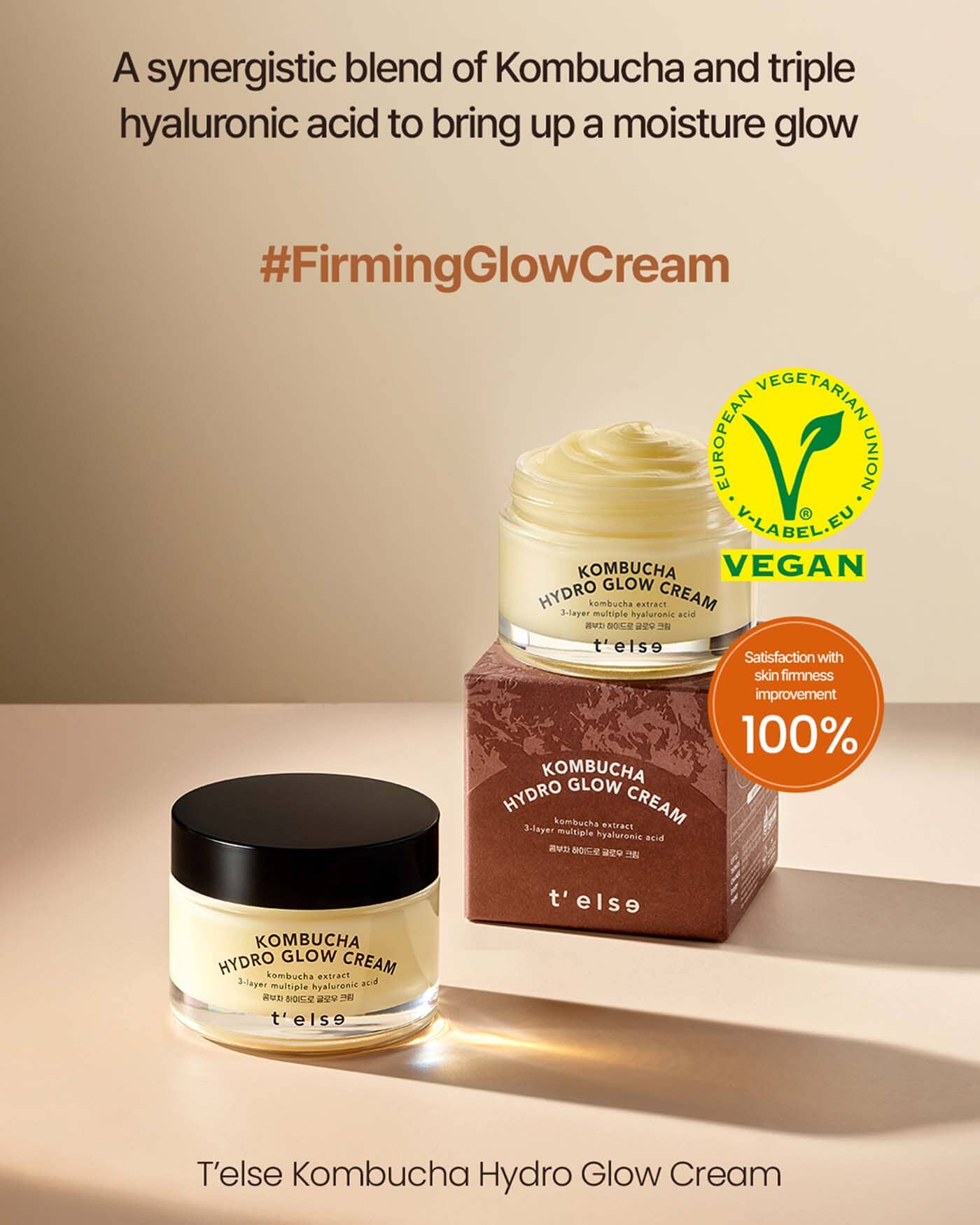 T'else Kombucha Hydro Glow Cream | Soko Glam