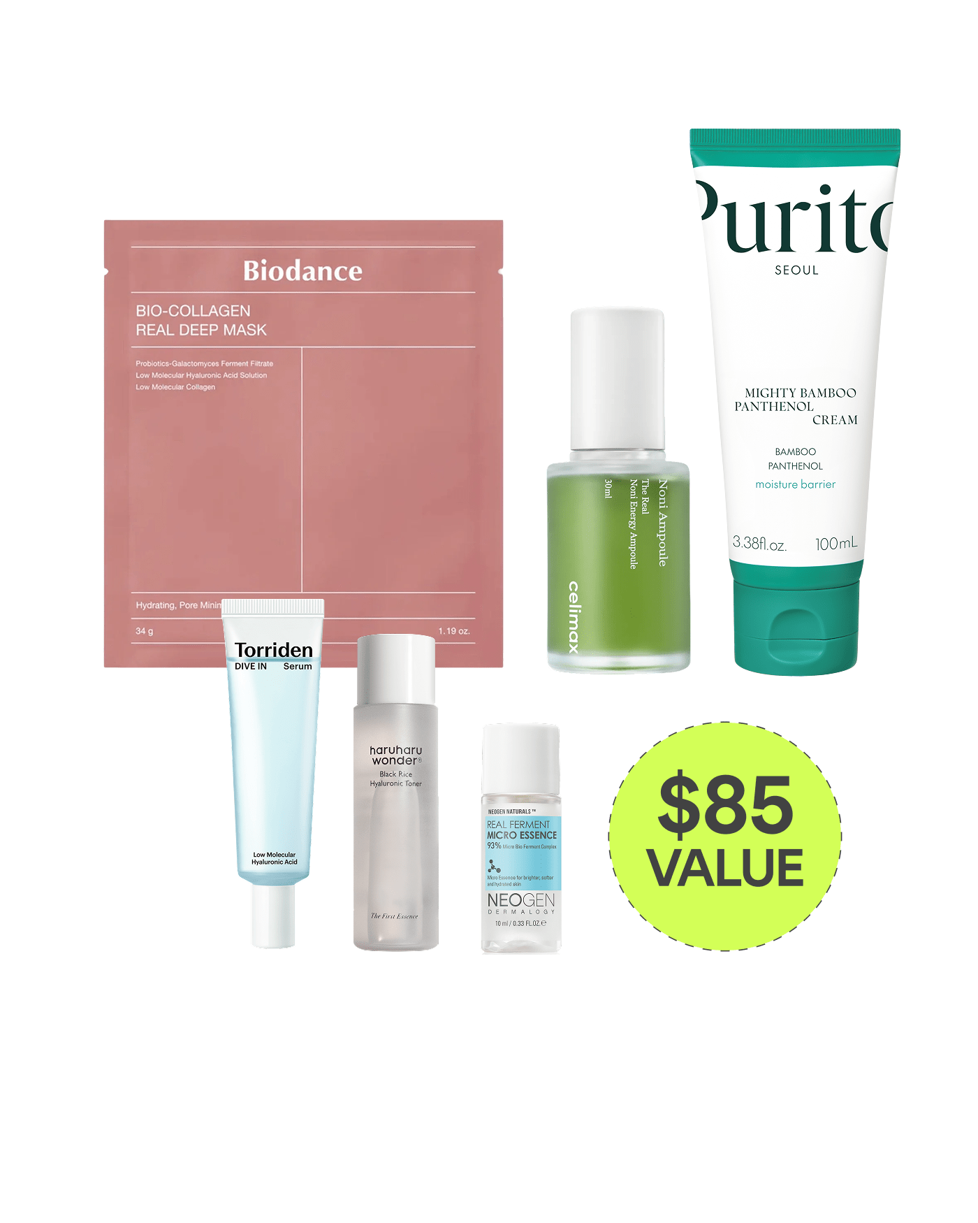 Viral K-Beauty Favorites Set