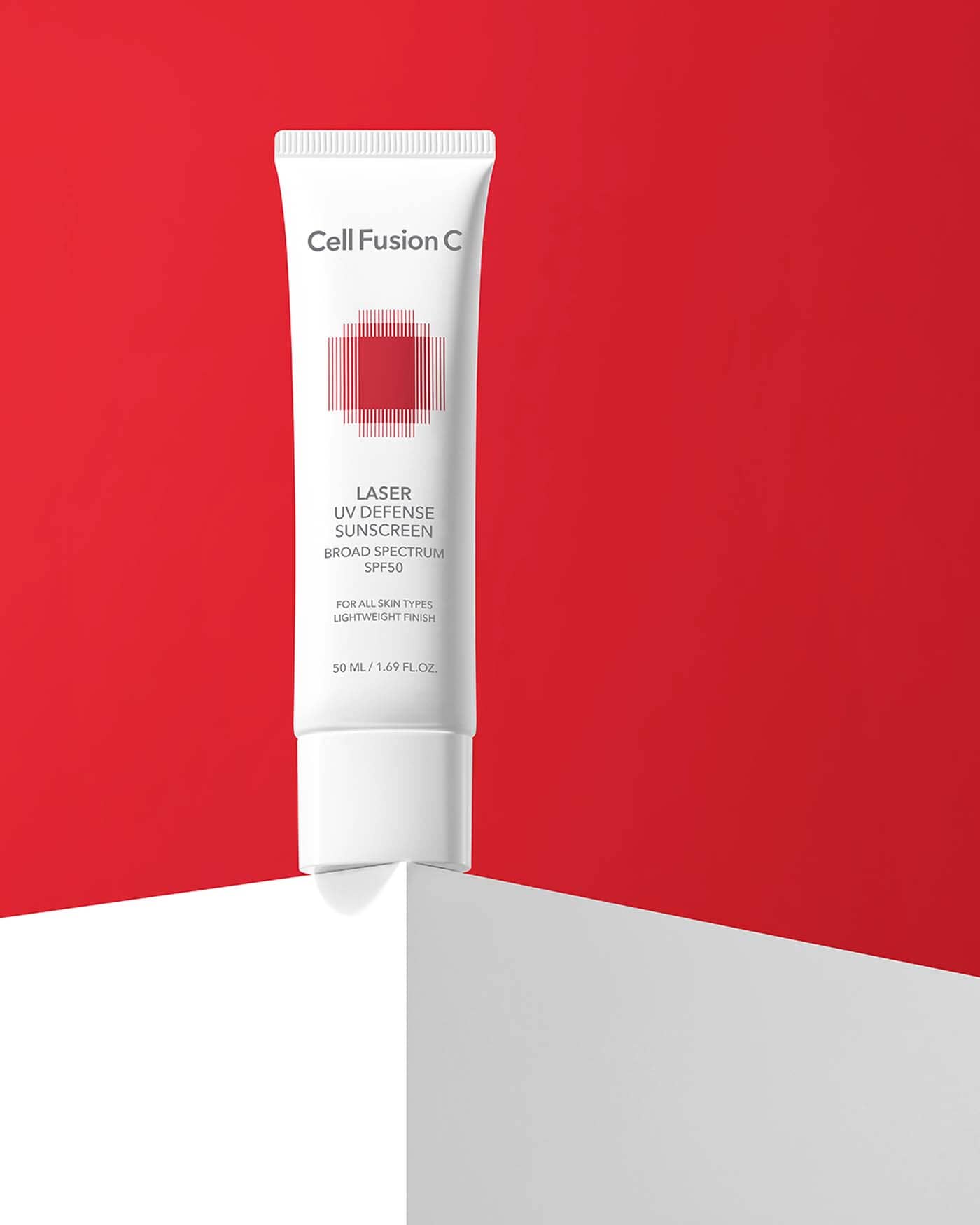 Laser UV Defense Face Sunscreen SPF 50+ (OTC) Sunscreen Cell Fusion C 