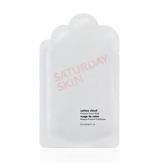 Cotton Cloud Probiotic Power Mask Sheet Mask SATURDAY SKIN 