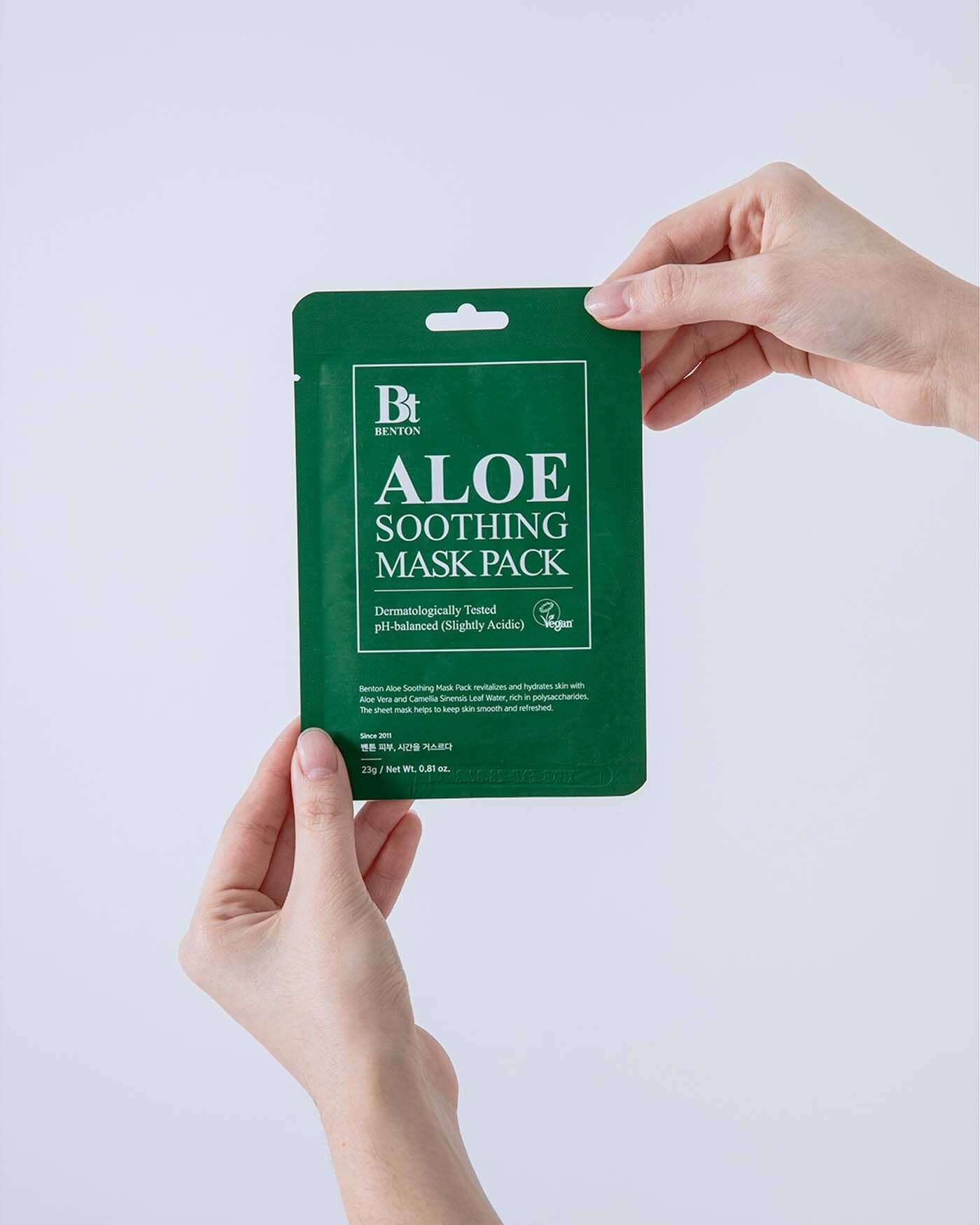 Aloe Soothing Mask Pack (10 Pack) Sheet Mask BENTON 