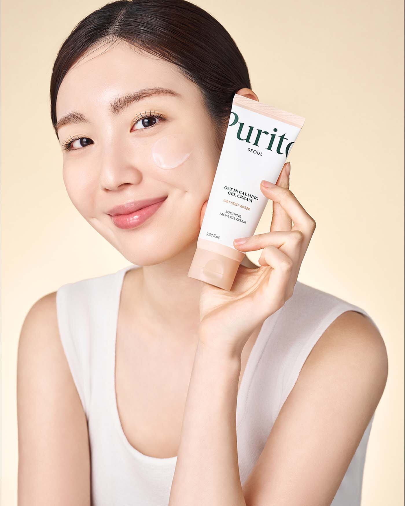 Oat-in Calming Gel Cream Facial Moisturizer Purito Seoul 