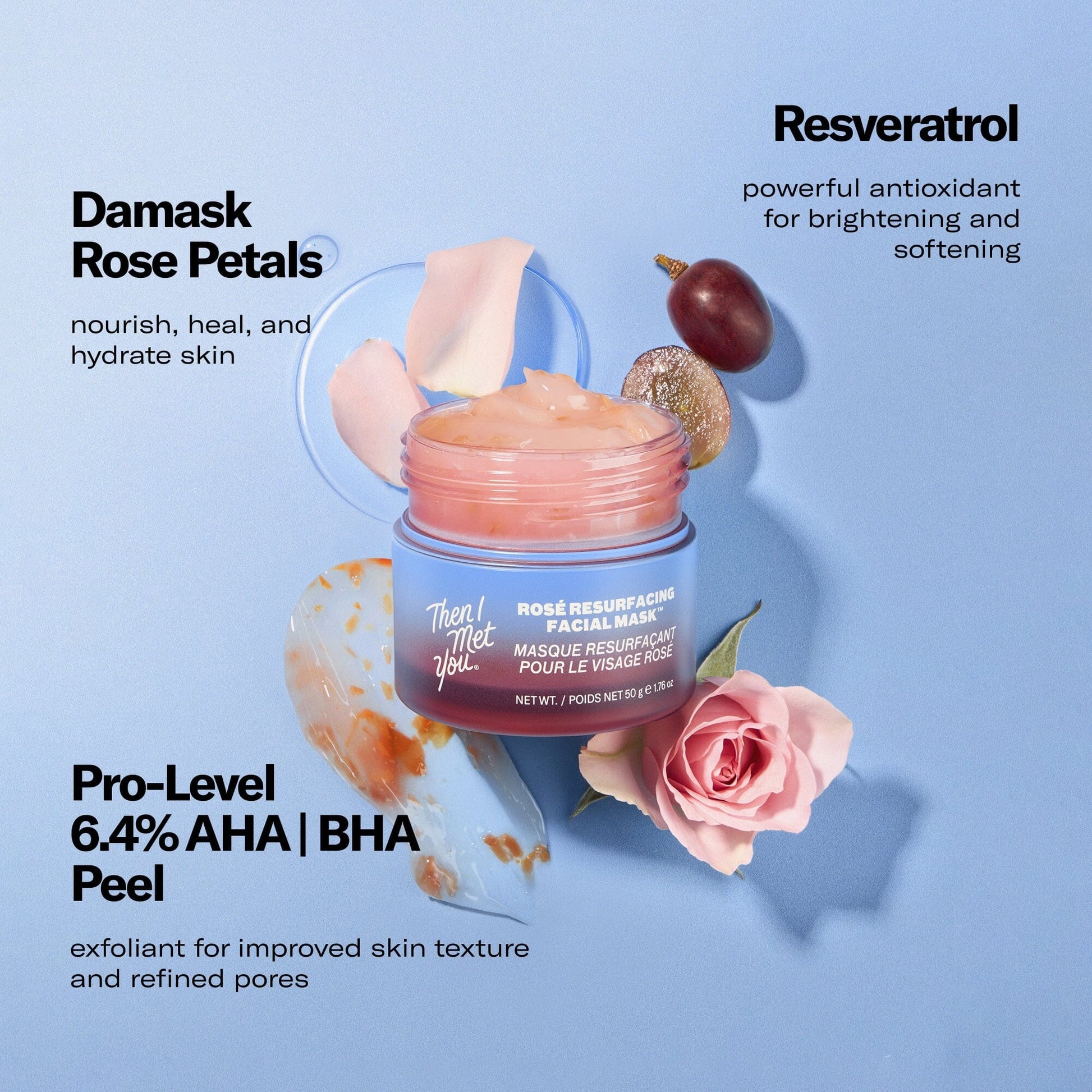 Rosé Resurfacing Facial Mask
