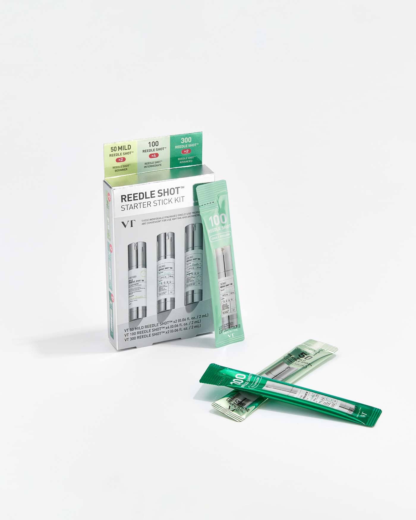 VT Cosmetics VT Reedle Shot Starter Kit (8ct) | Soko Glam