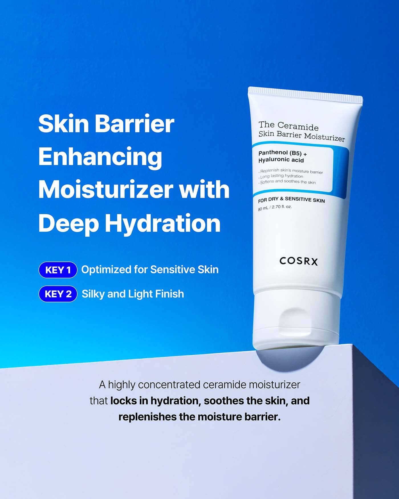 Ceramide Skin Barrier Moisturizer Facial Moisturizer COSRX 