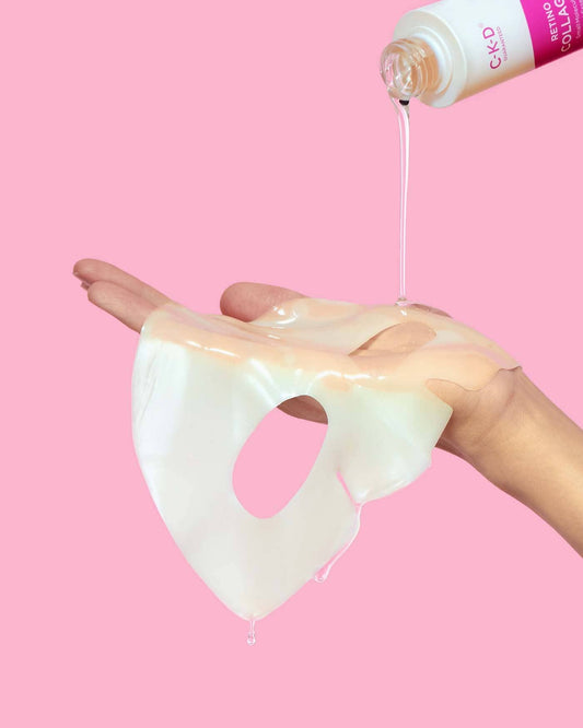 Retino Collagen Small Molecule 300 Pore & Elasticity Mask Sheet Mask CKD Guaranteed 