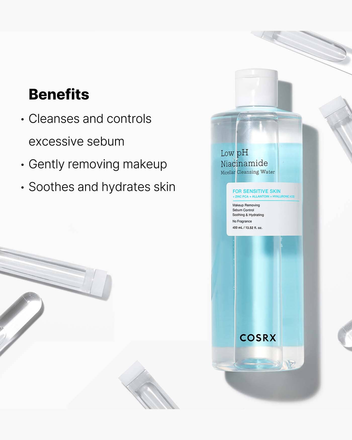 Low pH Niacinamide Micellar Cleansing Water