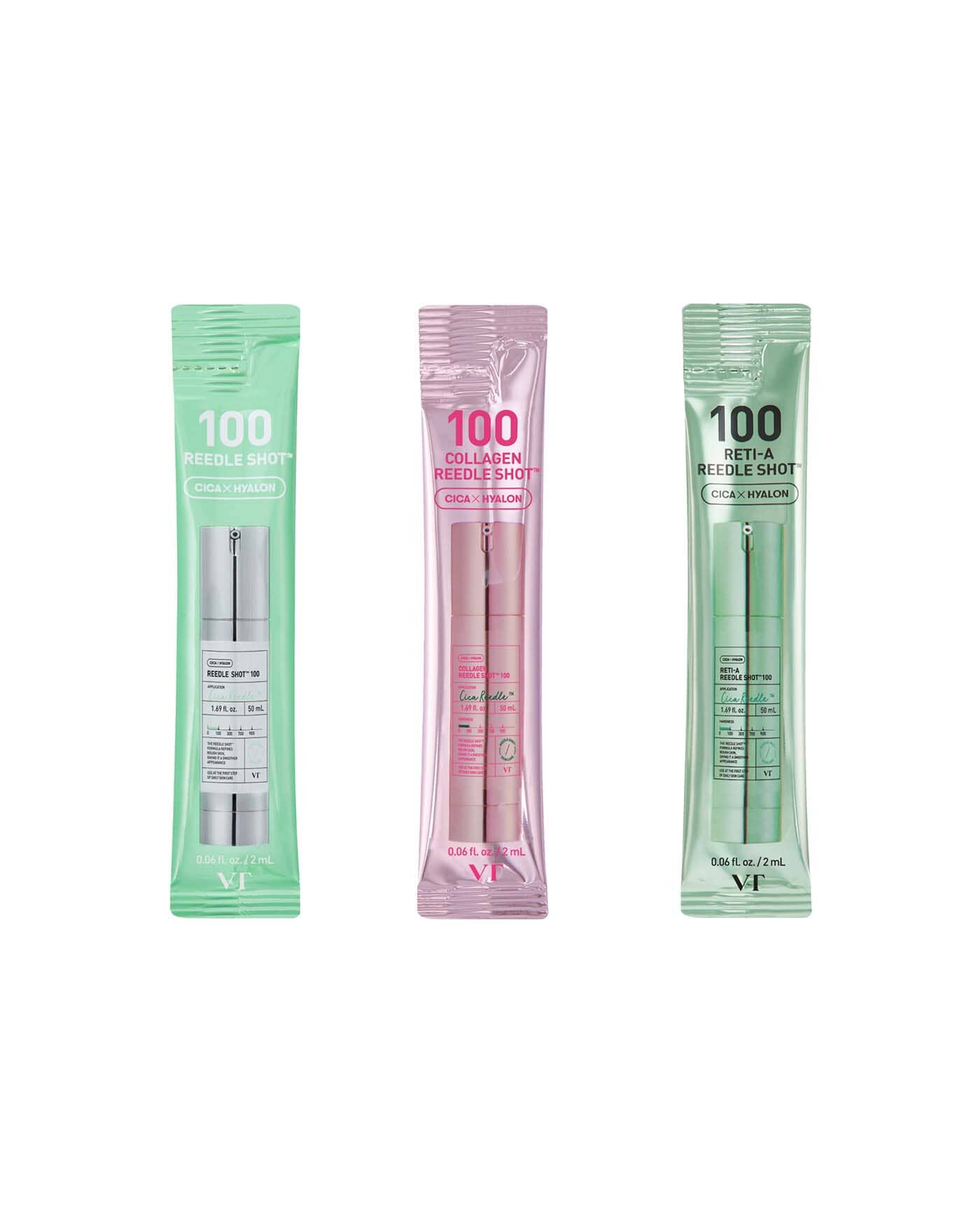 VT Cosmetics VT Color Reedle Shot Start Stick Kit (8ct) | Soko Glam