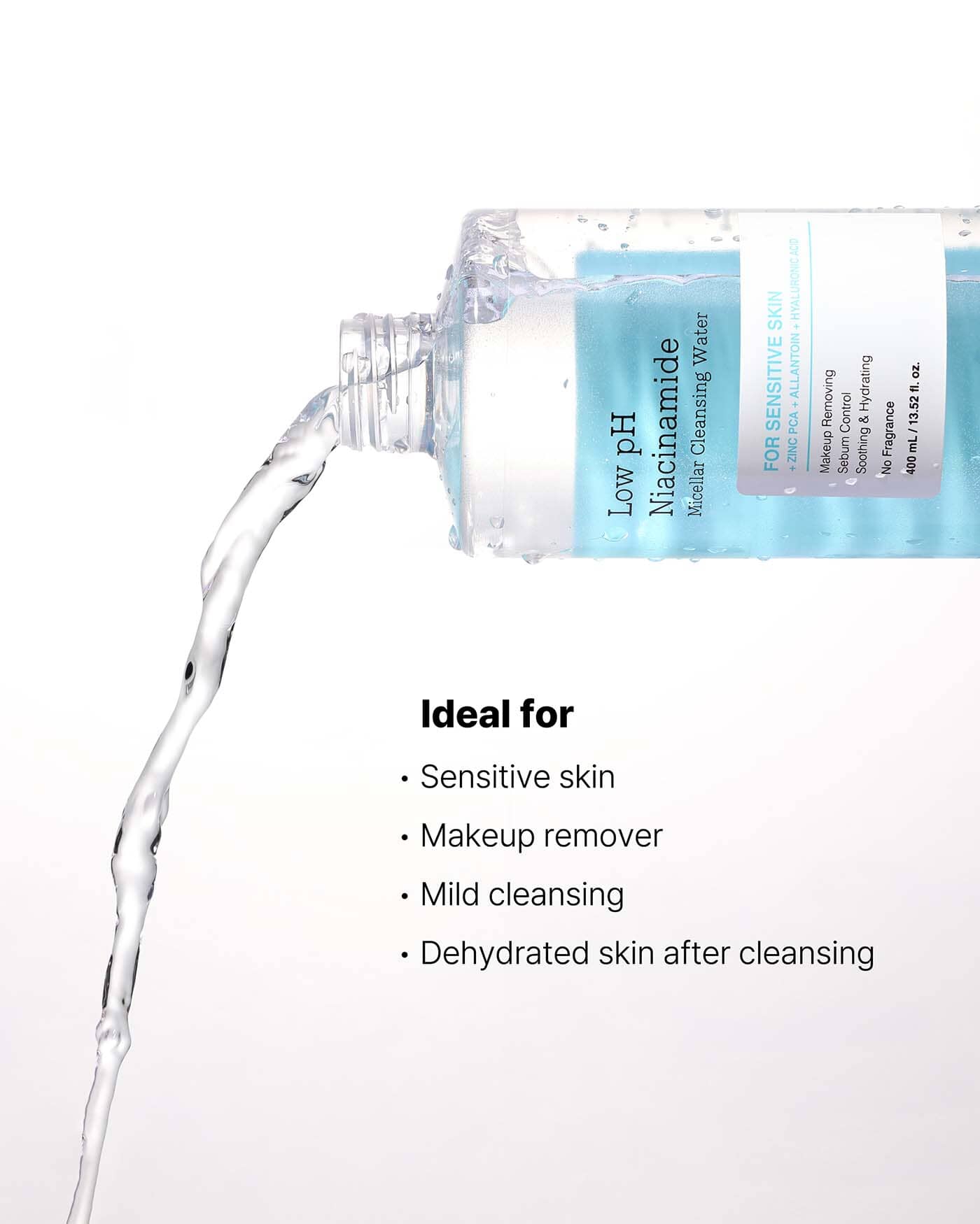 Low pH Niacinamide Micellar Cleansing Water Water Cleanser COSRX 