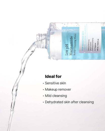 Low pH Niacinamide Micellar Cleansing Water Water Cleanser COSRX 