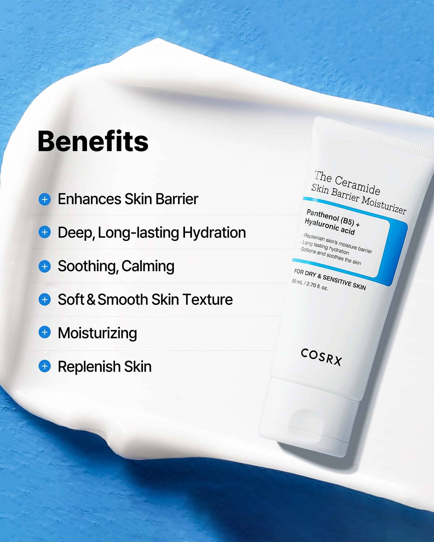 Ceramide Skin Barrier Moisturizer Facial Moisturizer COSRX 