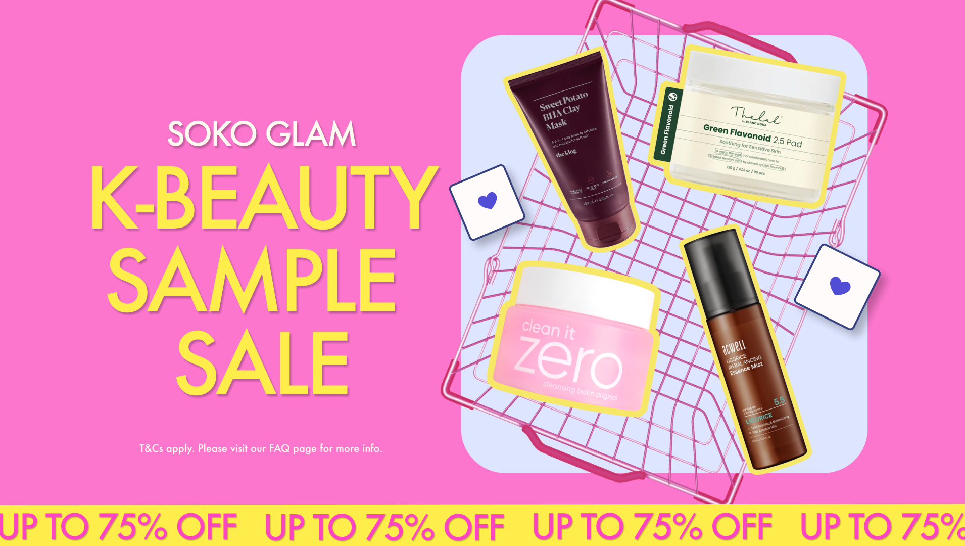 Up to 75% OFF Select Products
