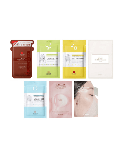 7-Day Sheet Mask Challenge Set Skincare Set SOKO GLAM 