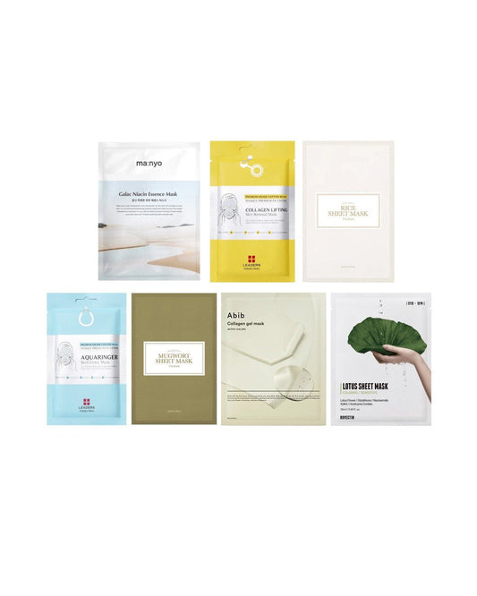 7-Day Sheet Mask Challenge Set Skincare Set SOKO GLAM 